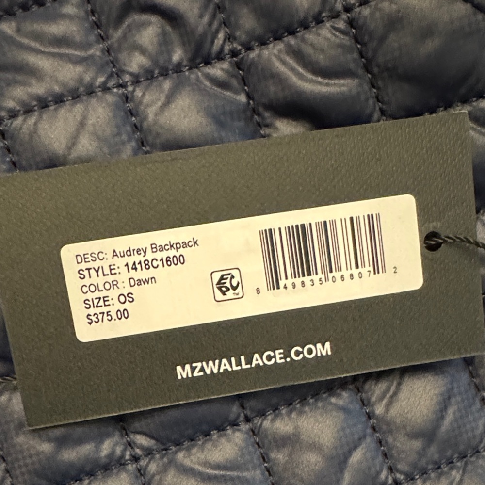 MZ Wallace Audrey Backpack in Dawn Blue